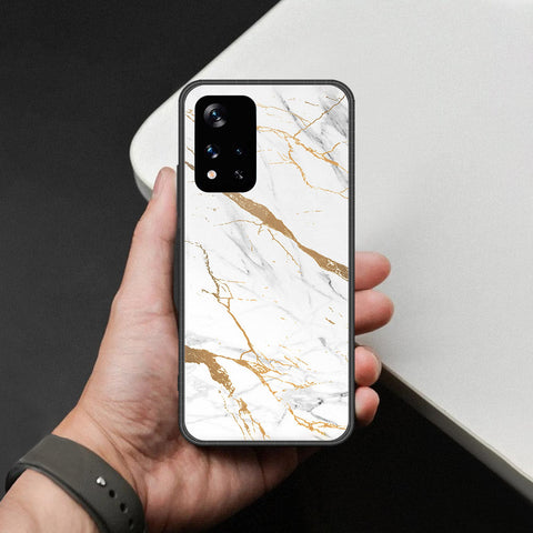Xiaomi Poco M4 Pro 5G Cover - Mystic Marble Series - HQ Ultra Shine Premium Infinity Glass Soft Silicon Borders Case