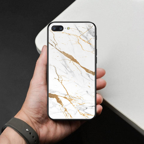 OnePlus 5 Cover - Mystic Marble Series - HQ Ultra Shine Premium Infinity Glass Soft Silicon Borders Case