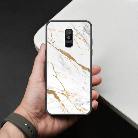 Samsung Galaxy A9 Star Lite Cover - Mystic Marble Series - HQ Ultra Shine Premium Infinity Glass Soft Silicon Borders Case