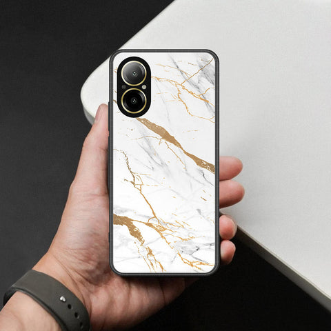 Realme C67 4G Cover - Mystic Marble Series - HQ Ultra Shine Premium Infinity Glass Soft Silicon Borders Case