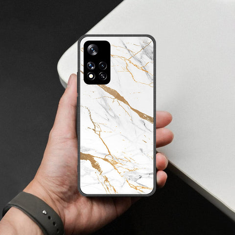 Xiaomi 11i Cover - Mystic Marble Series - HQ Ultra Shine Premium Infinity Glass Soft Silicon Borders Case