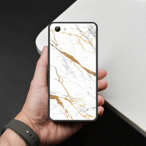 Vivo Y81 Cover - Mystic Marble Series - HQ Ultra Shine Premium Infinity Glass Soft Silicon Borders Case