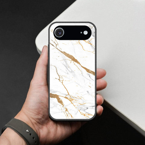 iPhone 17 Air - Mystic Marble Series - HQ Ultra Shine Premium Infinity Glass Soft Silicon Borders Case
