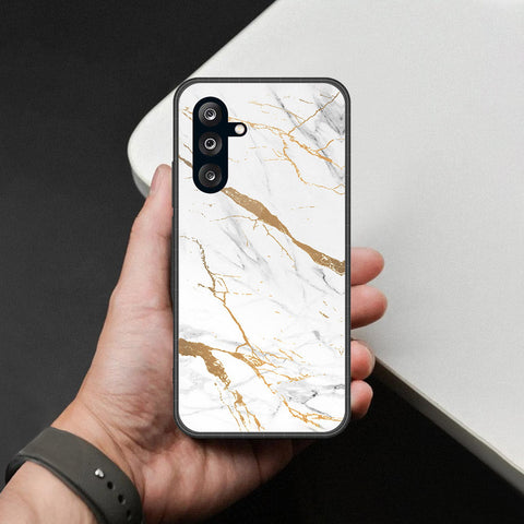 Samsung Galaxy A16 5G Cover - Mystic Marble Series - HQ Ultra Shine Premium Infinity Glass Soft Silicon Borders Case