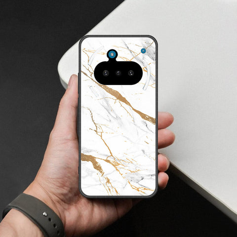Nothing Phone 3a Cover - Mystic Marble Series - HQ Ultra Shine Premium Infinity Glass Soft Silicon Borders Case
