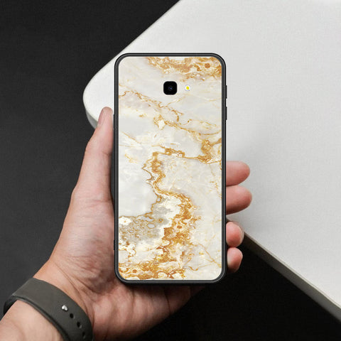 Samsung Galaxy J4 Plus Cover - Mystic Marble Series - HQ Ultra Shine Premium Infinity Glass Soft Silicon Borders Case