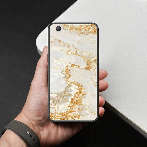 Oppo A57 Cover - Mystic Marble Series - HQ Ultra Shine Premium Infinity Glass Soft Silicon Borders Case