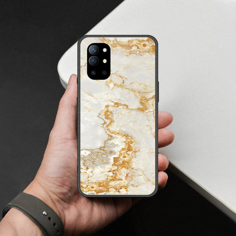OnePlus 9R Cover - Mystic Marble Series - HQ Ultra Shine Premium Infinity Glass Soft Silicon Borders Case