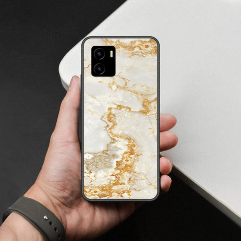 Vivo Y15a Cover - Mystic Marble Series - HQ Ultra Shine Premium Infinity Glass Soft Silicon Borders Case