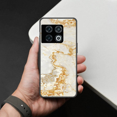 OnePlus 10 Pro Cover - Mystic Marble Series - HQ Ultra Shine Premium Infinity Glass Soft Silicon Borders Case