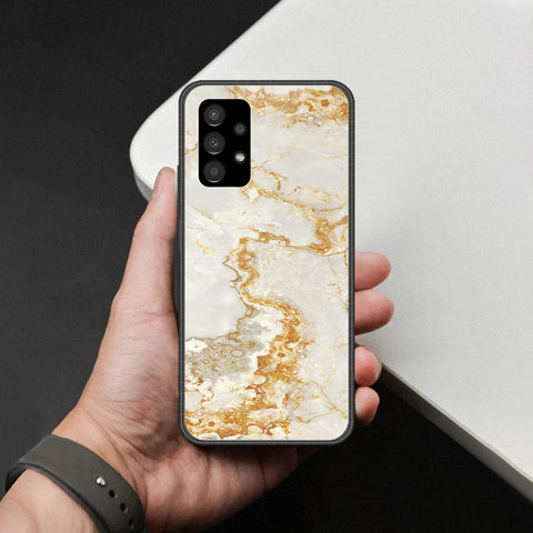 Samsung Galaxy A53 5G Cover - Mystic Marble Series - HQ Ultra Shine Premium Infinity Glass Soft Silicon Borders Case