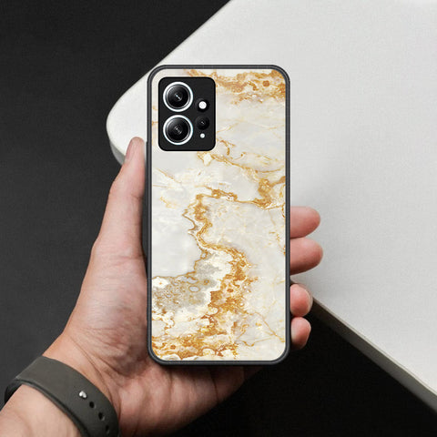 Xiaomi Redmi Note 12 4G Cover - Mystic Marble Series - HQ Ultra Shine Premium Infinity Glass Soft Silicon Borders Case