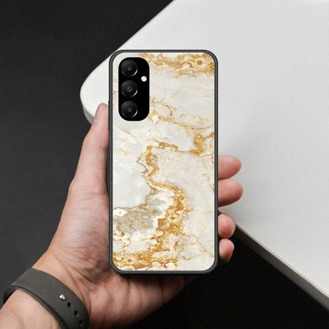 Samsung Galaxy A05s Cover - Mystic Marble Series - HQ Ultra Shine Premium Infinity Glass Soft Silicon Borders Case