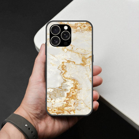 IPhone 15 Pro Max Cover - Mystic Marble Series - HQ Ultra Shine Premium Infinity Glass Soft Silicon Borders Case
