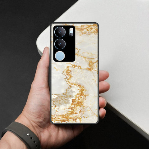 Vivo V29 Pro Cover - Mystic Marble Series - HQ Ultra Shine Premium Infinity Glass Soft Silicon Borders Case