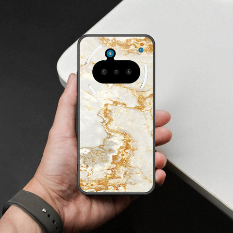 Nothing Phone 3a Cover - Mystic Marble Series - HQ Ultra Shine Premium Infinity Glass Soft Silicon Borders Case