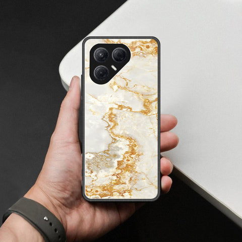Tecno Pova 7 4G Cover - Mystic Marble Series - HQ Ultra Shine Premium Infinity Glass Soft Silicon Borders Case