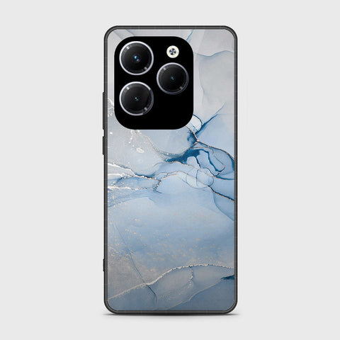 Infinix Hot 40 Pro Cover- Mystic Marble Series - HQ Ultra Shine Premium Infinity Glass Soft Silicon Borders Case