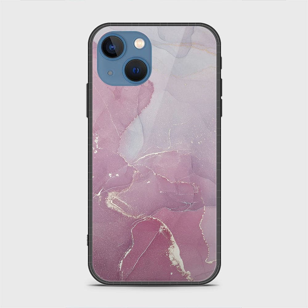 iPhone 13 Cover - Design 26 - Mystic Marble Series - HQ Ultra Shine Premium Infinity Glass Soft Silicon Borders Case (Fast Delivery)