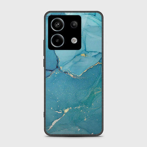 Xiaomi Redmi Note 13 Cover- Mystic Marble Series - HQ Ultra Shine Premium Infinity Glass Soft Silicon Borders Case (Fast Delivery) (SU)