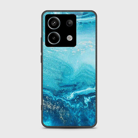 Xiaomi Redmi Note 13 Cover- Mystic Marble Series - HQ Ultra Shine Premium Infinity Glass Soft Silicon Borders Case (Fast Delivery) (SU)