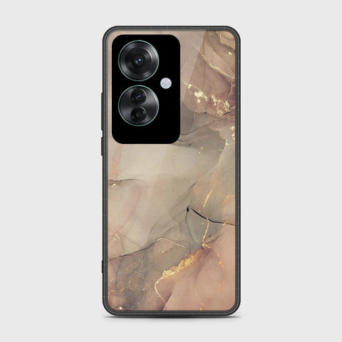 Oppo Reno 11F 5G Cover- Mystic Marble Series - HQ Ultra Shine Premium Infinity Glass Soft Silicon Borders Case