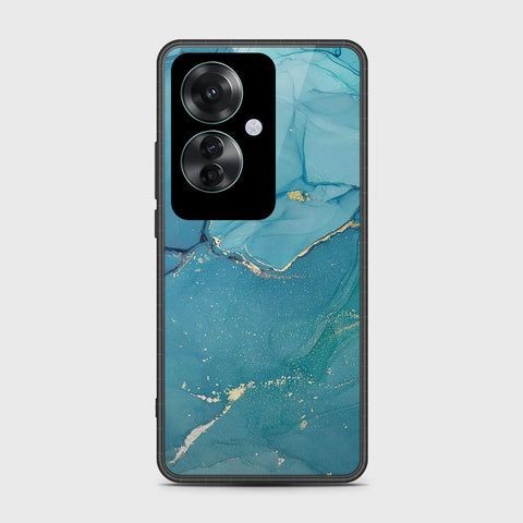 Oppo Reno 11F 5G Cover- Mystic Marble Series - HQ Ultra Shine Premium Infinity Glass Soft Silicon Borders Case