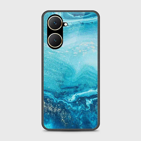 Vivo Y03t Cover- Mystic Marble Series - HQ Ultra Shine Premium Infinity Glass Soft Silicon Borders Case