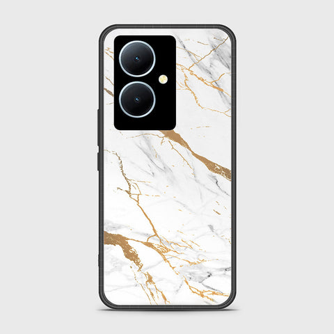 Vivo Y78 Cover - Mystic Marble Series - HQ Ultra Shine Premium Infinity Glass Soft Silicon Borders Case