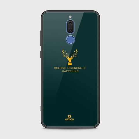 Huawei Mate 10 Lite Cover - Nice Series - HQ Ultra Shine Premium Infinity Glass Soft Silicon Borders Case ( Fast Deivery )