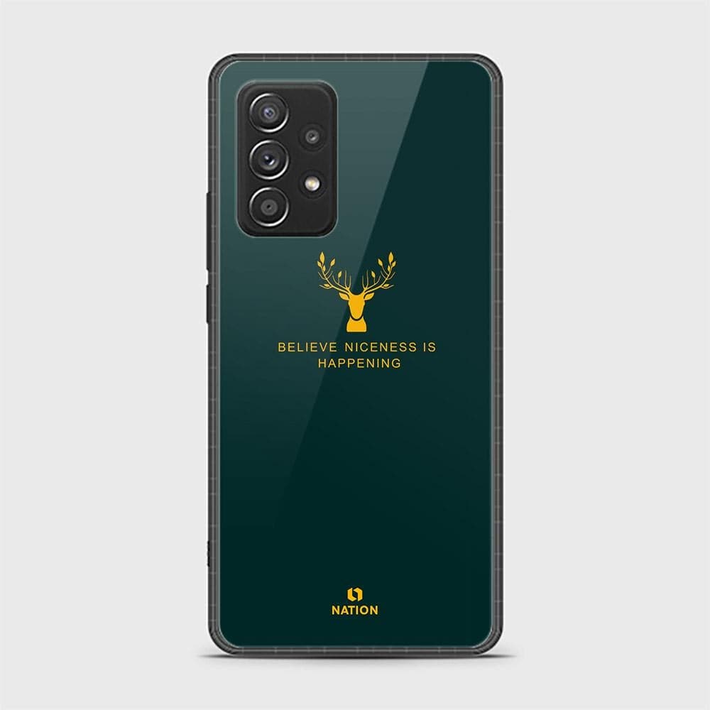 Samsung Galaxy A52s 5G Cover - Design 52 - HQ Ultra Shine Premium Infinity Glass Soft Silicon Borders Case ( Fast Delivery )