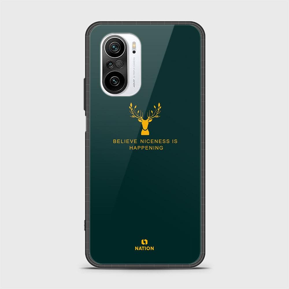 Xiaomi Mi 11X Pro Cover - Nice Series - D22 - HQ Ultra Shine Premium Infinity Glass Soft Silicon Borders Case ( Fast Delivery )