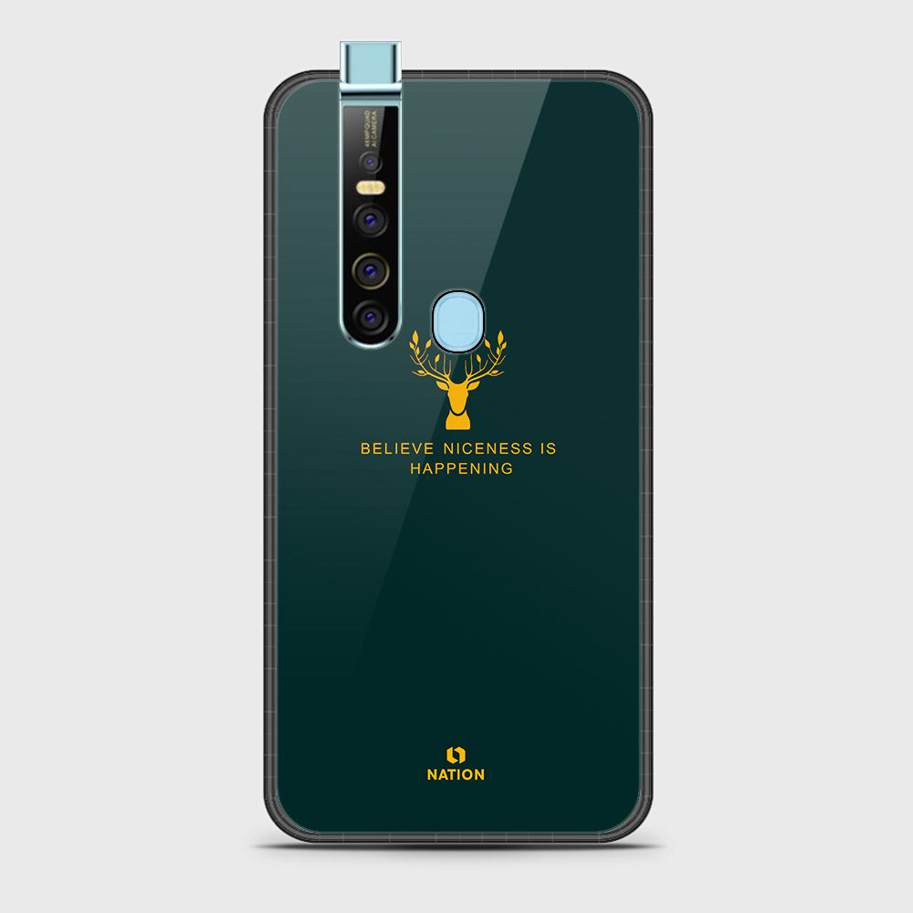 Tecno Camon 15 Premier Cover- Design 14 - HQ Ultra Shine Premium Infinity Glass Soft Silicon Borders Case G56 ( Fast Delivery )