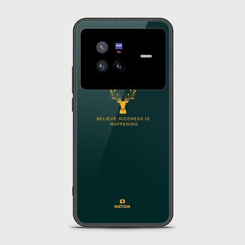 Vivo X80 Cover- Nice Series _ D37 - HQ Ultra Shine Premium Infinity Glass Soft Silicon Borders Case( Fast Delivery)