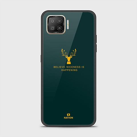 Oppo A93 Cover - Nice Series - D10 - HQ Ultra Shine Premium Infinity Glass Soft Silicon Borders Case ( Fast Delivery )