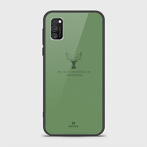 Samsung Galaxy A03s Cover - Nice Series - ( D32 ) HQ Ultra Shine Premium Infinity Glass Soft Silicon Borders Case (Fast delivery )