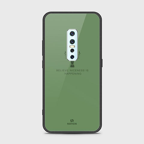 Vivo V17 Pro Cover - Nice Series - D2 - HQ Ultra Shine Premium Infinity Glass Soft Silicon Borders Case ( Fast Delivery )
