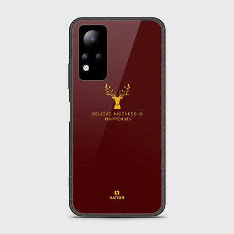 Infinix Note 11 Cover- Nice Series - HQ Ultra Shine Premium Infinity Glass Soft Silicon Borders Case (Fast Delivey)