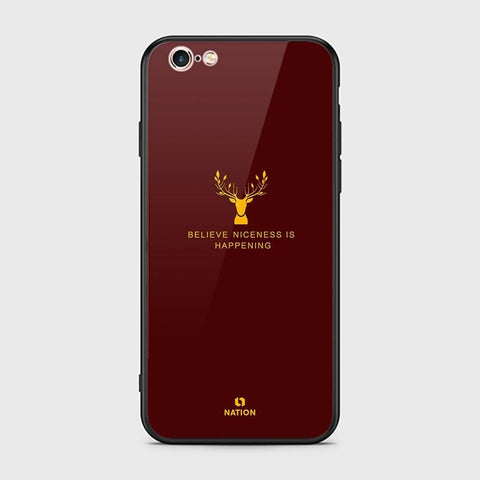 iPhone 6s Plus / 6 Plus Cover - Nice Series - D23 - HQ Ultra Shine Premium Infinity Glass Soft Silicon Borders Case ( Fast Delivery )