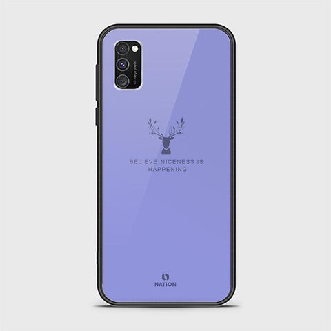 Samsung Galaxy A03s Cover - Nice Series - ( D32 ) HQ Ultra Shine Premium Infinity Glass Soft Silicon Borders Case (Fast delivery )