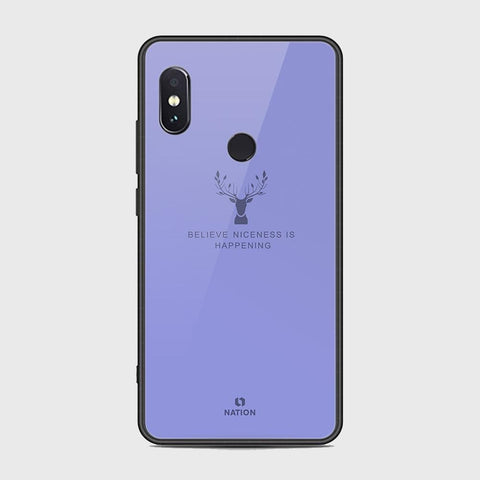 Xiaomi Redmi Note 5 Pro Cover - Nice Series - D4 - HQ Ultra Shine Premium Infinity Glass Soft Silicon Borders Case ( Fast Delivery )