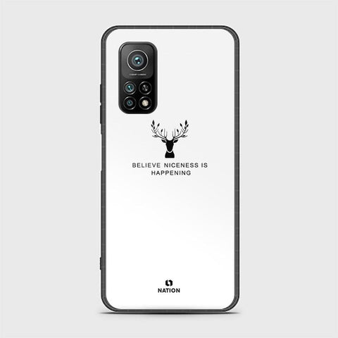 Xiaomi Mi 10T Pro Cover - Nice Series - D33 - HQ Ultra Shine Premium Infinity Glass Soft Silicon Borders Case ( Fast Delivery )
