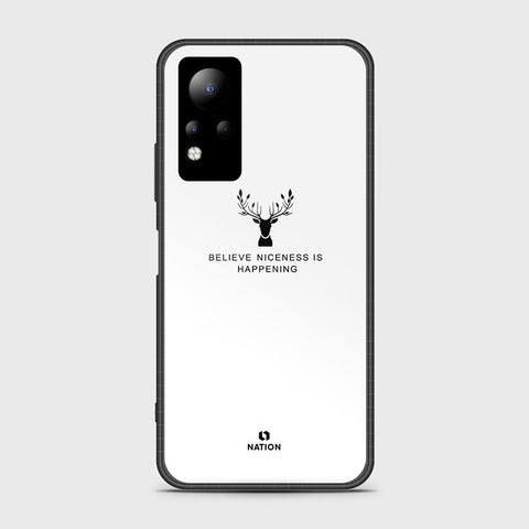 Infinix Note 11 Cover- Nice Series - HQ Ultra Shine Premium Infinity Glass Soft Silicon Borders Case (Fast Delivey)