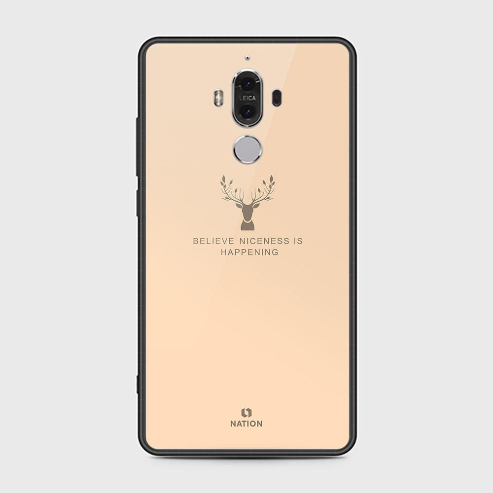 Huawei Mate 9 Cover - Design 17 - HQ Ultra Shine Premium Infinity Glass Soft Silicon Borders Case ( Fast Delivery )
