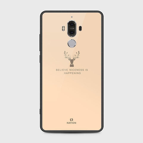 Huawei Mate 9 Cover - Design 17 - HQ Ultra Shine Premium Infinity Glass Soft Silicon Borders Case ( Fast Delivery )