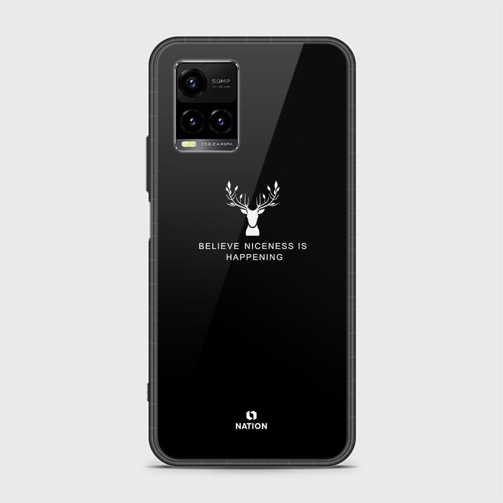 Vivo Y21e Cover - Nice Series - D5 -  HQ Ultra Shine Premium Infinity Glass Soft Silicon Borders Case ( Fast Delivery )
