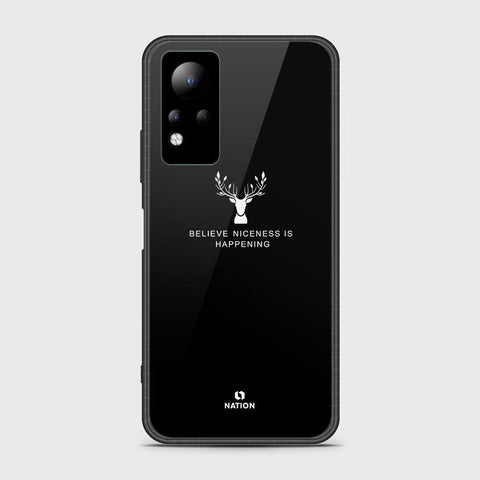 Infinix Note 11 Cover- Nice Series - HQ Ultra Shine Premium Infinity Glass Soft Silicon Borders Case (Fast Delivey)
