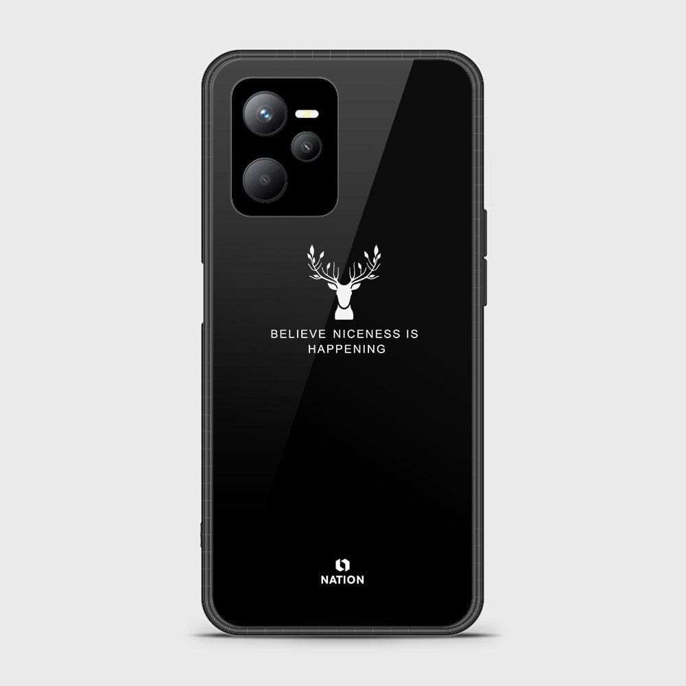 Realme C35 Cover- Nice Series - D49 - HQ Ultra Shine Premium Infinity Glass Soft Silicon Borders Case ( Fast Delivery )