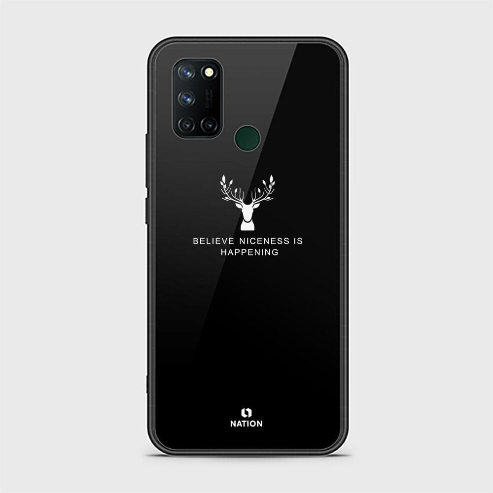 Realme 7i Cover - Nice Series - D31 - HQ Ultra Shine Premium Infinity Glass Soft Silicon Borders Case ( Fast Delivery)