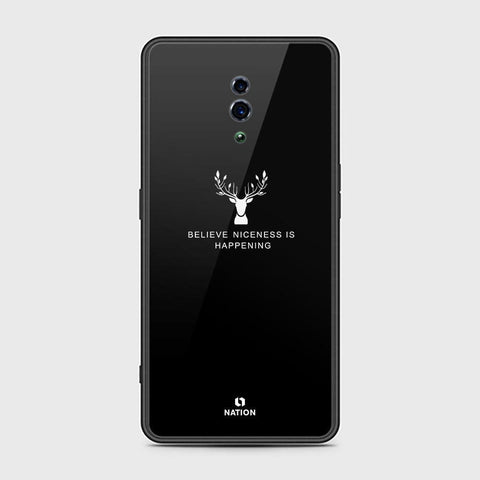 Oppo Reno Cover - Nice Series - D24 - HQ Ultra Shine Premium Infinity Glass Soft Silicon Borders Case ( Fast Delivery )